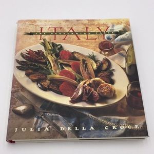 ITALY The Vegetarian Table Cookbook Italian Hardcover 1994 by Julia Della Croce